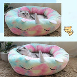 Unicorn Round Pet Bed