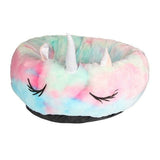 Unicorn Round Pet Bed