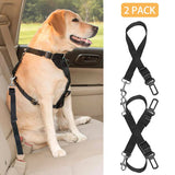 2Pcs Pet Seat Belt Leash