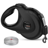 Reflective Retractable Dog Leash With Tractor Design