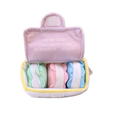 Plush Macaron Squeaky Dog Toy