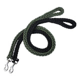 Super Strong Coarse Nylon Dog Leash Army Green Canvas