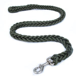 Super Strong Coarse Nylon Dog Leash Army Green Canvas