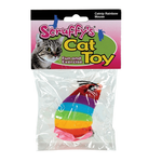 Scruffy's Catnip-Infused Rainbow Mouse Toy for Cats