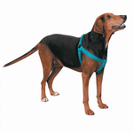 Premium Black Nylon Two-Step Dog Harness