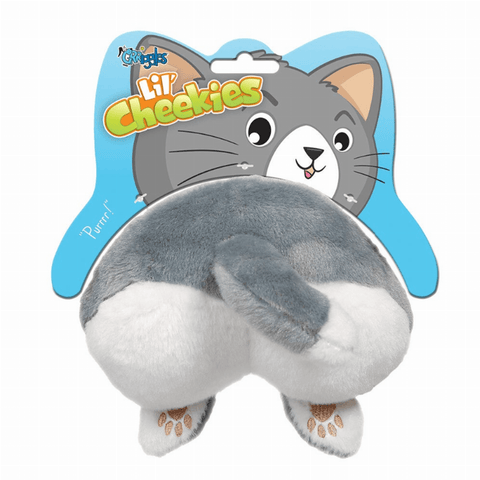 Grriggles Lil' Cheekies Plush Cat Toy