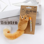 Plush Mouse Cat Toy With Refreshing Mint Refill