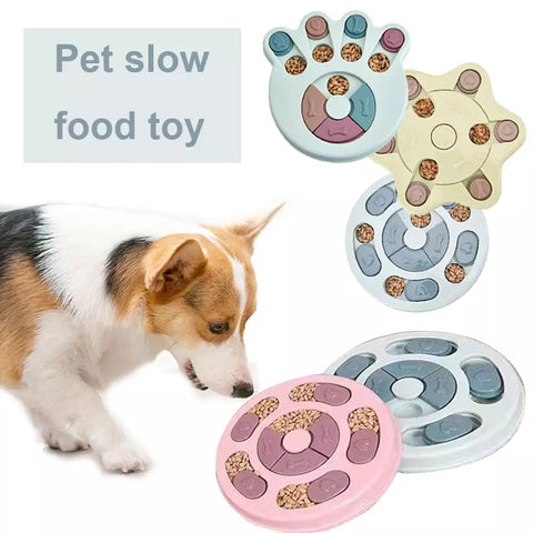 New Interactive Toy IQ Training Pets Slow Feeder Bowl