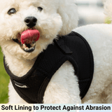 Mr. Peanut's PupTrek Choke-Free Soft Mesh Harness Vest for Small Pets