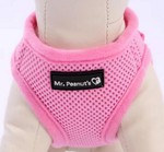 Mr. Peanut's PupTrek Choke-Free Soft Mesh Harness Vest for Small Pets