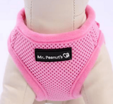Mr. Peanut's PupTrek Choke-Free Soft Mesh Harness Vest for Small Pets