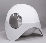 Snowy Space Pod Cat Litter Box