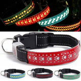 LED Dog Collars USB Rechargeable Highly Visible