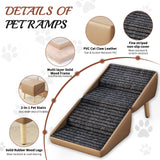 2-in-1 Foldable Dog Stairs & Ottoman