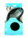 Premium 11.5ft Retractable Dog Leash for Small Dogs, 25lbs Tension