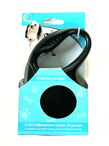 Premium 11.5ft Retractable Dog Leash for Small Dogs, 25lbs Tension