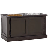 Elevated Dog Bowls With Storage