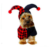 Funny Clown Pet Costume