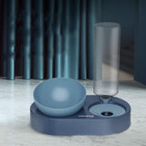 The All-In-One Pet Feeding Station: Automatic Double Bowl And Water