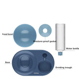 The All-In-One Pet Feeding Station: Automatic Double Bowl And Water
