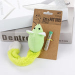 Plush Mouse Cat Toy With Refreshing Mint Refill