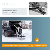 Foldable Dog Ramp For Cars SUVs Trucks
