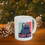 Funny Cat Fluff Mug