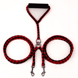 Double-Ended Hand-Knitted Braided Rope Dog Leash