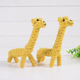 Giraffe Fun Bites: Wholesome Cotton Rope Toy For Small Dogs
