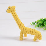 Giraffe Fun Bites: Wholesome Cotton Rope Toy For Small Dogs