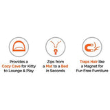 Amazing Pets Cave: 2-in-1 Bed & Tunnel