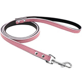 5 Colors Leather Dog Leashes