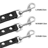 5 Colors Leather Dog Leashes