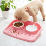Eco-Friendly Dual-Purpose Pet Bowl -