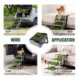 Foldable Dog Ramp For Cars SUVs Trucks