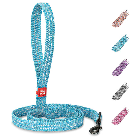 WAUDOG Recycled Cotton Eco Friendly Dog Leash 6Ft