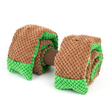 Interactive Snuffle Dumbbell: Engaging Puzzle Plush Toy For Dogs