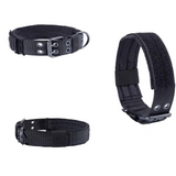 2" Wide Tactical Heavy Duty Nylon Large Dog Collar