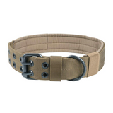 2" Wide Tactical Heavy Duty Nylon Large Dog Collar