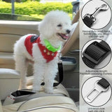 2 Pack  Dog Safety Seatbelt Adjustable