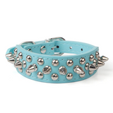 Spiked Studded Leather Dog Collar