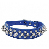Spiked Studded Leather Dog Collar