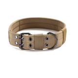 2" Wide Tactical Heavy Duty Nylon Large Dog Collar