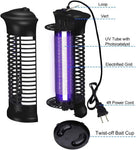 Electric Fly Gnat Killer Lamp Pests Fly Insect Trap Mosquito Bug