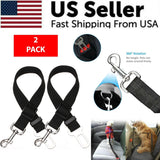 2 Pack  Dog Safety Seatbelt Adjustable