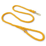 Dog Rope Leash - Saffron
