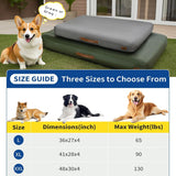Indoor and outdoor inflatable dog bed