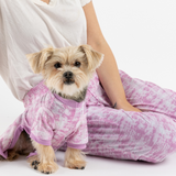 Matching Human Pajamas - Pink Tie Dye