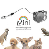 Lightweight And Convenient Mini Retractable Dog Leash