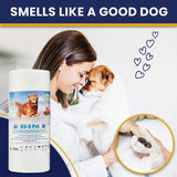 Multi-Use Dog Clean-up Cloth Wipes, 50-Pack: Handle Pee, Poop